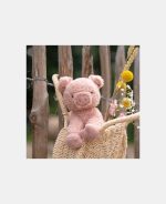 Jucărie din pluș - Pig - 17 cm - Colecția Little Farm - Little Dutch - imagine 3