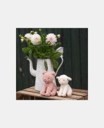 Jucărie din pluș - Pig - 17 cm - Colecția Little Farm - Little Dutch - imagine 4