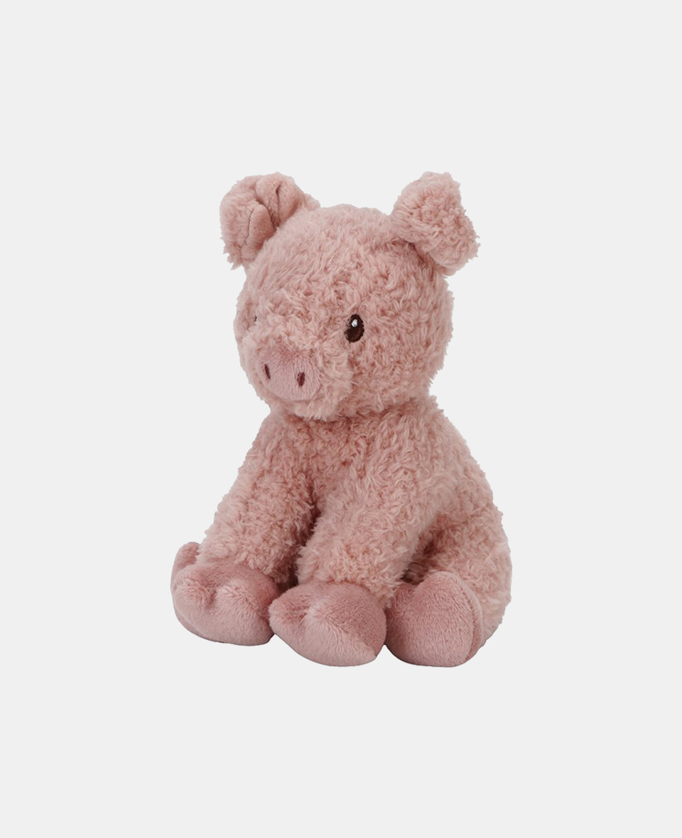 LD8828.jpg Jucărie din pluș - Pig - 17 cm - Colecția Little Farm - Little Dutch - imagine 1