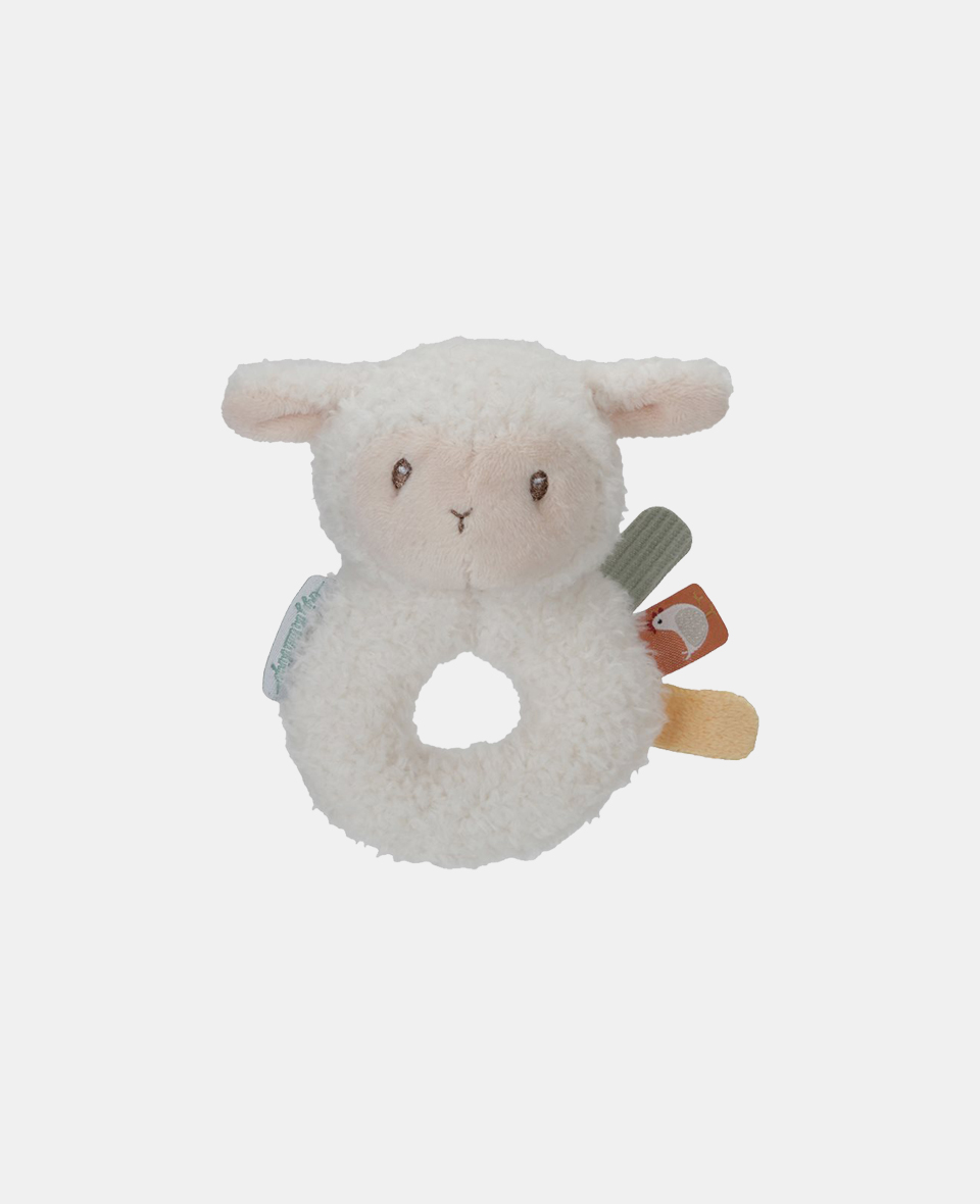 LD8831.jpg Jucărie zornăitoare pentru bebeluși - Sheep - Colecția Little Farm - Little Dutch - imagine 1
