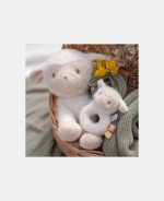 Jucărie din pluș - Oiță - 25 cm - Colecția Little Farm - Little Dutch - imagine 5