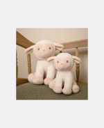 Jucărie din pluș - Oiță - 25 cm - Colecția Little Farm - Little Dutch - imagine 8