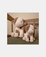 Jucărie din pluș - Văcuță - 25 cm - Little Farm - Little Dutch - imagine 5