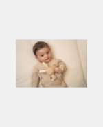 Jucărie din pluș cu inel cu mărgele - Iepuraș - Baby Bunny - Little Dutch - imagine 3