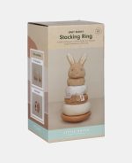 Jucărie din lemn FSC și textil pentru stivuire - Baby Bunny - Little Dutch - imagine 3