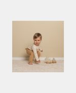 Jucărie din lemn FSC cu roți și șnur pentru tras - Baby Bunny - Little Dutch - imagine 4