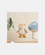Carusel muzical din lemn FSC - Forest Friends - Little Dutch - imagine 5