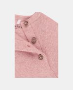 Salopetă pentru bebeluși Pink Melange Little Dutch - imagine 4
