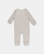 Salopetă pentru bebeluși Grey Melange Little Dutch - imagine 3