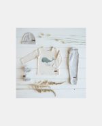 Pantaloni Grey Melange Little Dutch - imagine 4