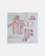 Jachetă cu două fețe Pink Melange Little Dutch - imagine 6