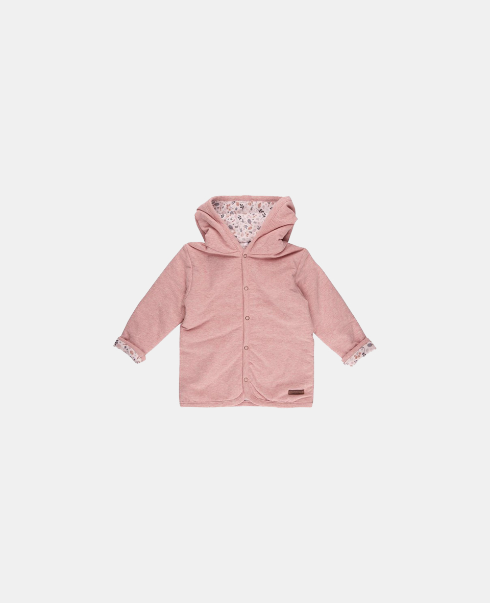 LDC-2019746.jpg Jachetă cu două fețe Pink Melange Little Dutch - imagine 1