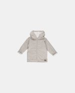Jachetă cu două fețe Grey Melange Little Dutch