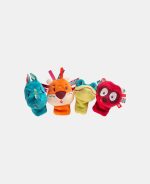 Lilliputiens marionete de pluș pentru degete Animăluțe din junglă - imagine 4