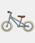 Bicicleta de echilibru Little Dutch albastru mat - imagine 2