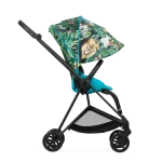 Parte Sport Carucior MIOS WE THE BEST BLUE | mid turquoise + Cadru Carucior pentru Copii Mios Chrome Black Cybex Platinum - imagine 10