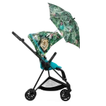 Parte Sport Carucior MIOS WE THE BEST BLUE | mid turquoise + Cadru Carucior pentru Copii Mios Chrome Black Cybex Platinum - imagine 9