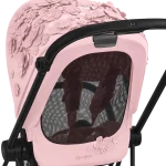 Carucior 2 in 1 Landou MIOS Lux SIMPLY FLOWERS PINK | light pink + Cadru Carucior pentru Copii Mios Chrome Black + Parte Sport Carucior MIOS SIMPLY FLOWERS PINK | light pink Cybex Fashion - imagine 17