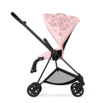 Carucior 2 in 1 Landou MIOS Lux SIMPLY FLOWERS PINK | light pink + Cadru Carucior pentru Copii Mios Chrome Brown + Parte Sport Carucior MIOS SIMPLY FLOWERS PINK | light pink Cybex Fashion - imagine 22