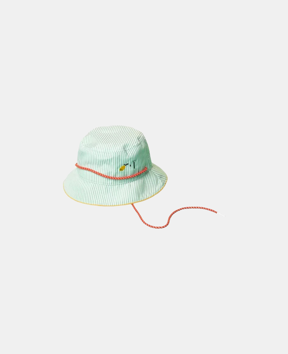 NA-POS-HAT.jpg PĂLĂRIE DE SOARE PENTRU COPII EDIȚIE LIMITATĂ - STICKY LEMON X NAIF - imagine 1