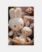 Jucarie din plus - 25 cm - Miffy Vintage Little Flowers - Little Dutch - imagine 4