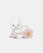 Jucarie din plus cu inel cu margele - Miffy Vintage Little Flowers - Little Dutch