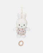 Jucarie muzicala din plus - Miffy Vintage Little Flowers - Little Dutch - imagine 2