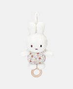 Jucarie muzicala din plus - Miffy Vintage Little Flowers - Little Dutch - imagine 6