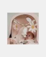 Jucarie senzoriala pentru carucior - Miffy Vintage Little Flowers - Little Dutch - imagine 5