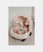 Jucarie senzoriala pentru carucior - Miffy Vintage Little Flowers - Little Dutch - imagine 8