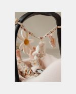 Jucarie senzoriala pentru carucior - Miffy Vintage Little Flowers - Little Dutch - imagine 9