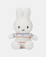 Jucarie din plus - 25 cm - Miffy Vintage Sunny Stripes - Little Dutch - imagine 2