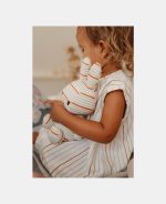Jucarie de plus - 25 cm - Miffy Vintage Sunny Stripes - Little Dutch - imagine 4