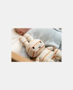 Jucarie de plus - 25 cm - Miffy Vintage Sunny Stripes - Little Dutch - imagine 5