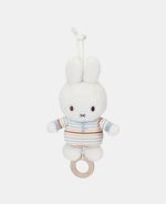Jucarie muzicala din plus - Miffy Vintage Sunny Stripes - Little Dutch - imagine 2