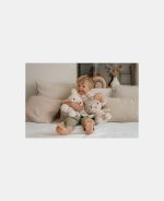 Jucarie din plus - 35 cm - Miffy Vintage Sunny Stripes - Little Dutch - imagine 4