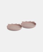 Akila silicone plate 2-pack Giraf - Woodrose - Nuuroo - imagine 3
