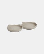 Akila silicone plate 2-pack Koala - Cobblestone - Nuuroo - imagine 2