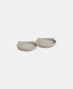 Akila silicone plate 2-pack Koala - Cobblestone - Nuuroo