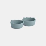 Alex silicone deep plate 2-pack Giraf - Lead - Nuuroo