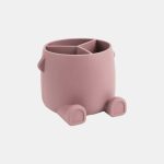 Cutiuta organizator pentru creioane din silicon - Mahogany - Nuuroo