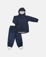 Costum impermeabil pentru ploaie - Carla - Black Iris - Multi Mix - Nuuroo - imagine 2