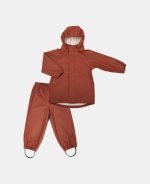 Costum impermeabil pentru ploaie - Carla - Mahogany - Multi Mix - Nuuroo - imagine 2