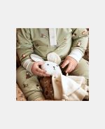 Pijama din bumbac organic pentru copii - Sara - Light Green - Space - Nuuroo - imagine 5