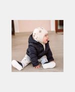 Cagula din bumbac organic Alma - Creme - Circus - Nuuroo - imagine 4