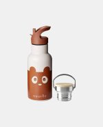 Sticla termos din otel inoxidabil Bertil - 350 ml - Bear - Caramel Café - Nuuroo