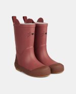 Cizme de ploaie din cauciuc natural Anton - Mahogany - Nuuroo - imagine 2