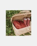 Cizme de ploaie din cauciuc natural Anton - Mahogany - Nuuroo - imagine 4