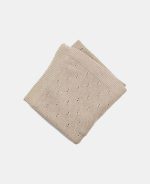 Nuuroo Păturică tricotată din bumbac organic Cobblestone - imagine 2