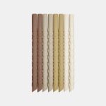 Set de paie din silicon - Ada - Brown Mix – Nuuroo